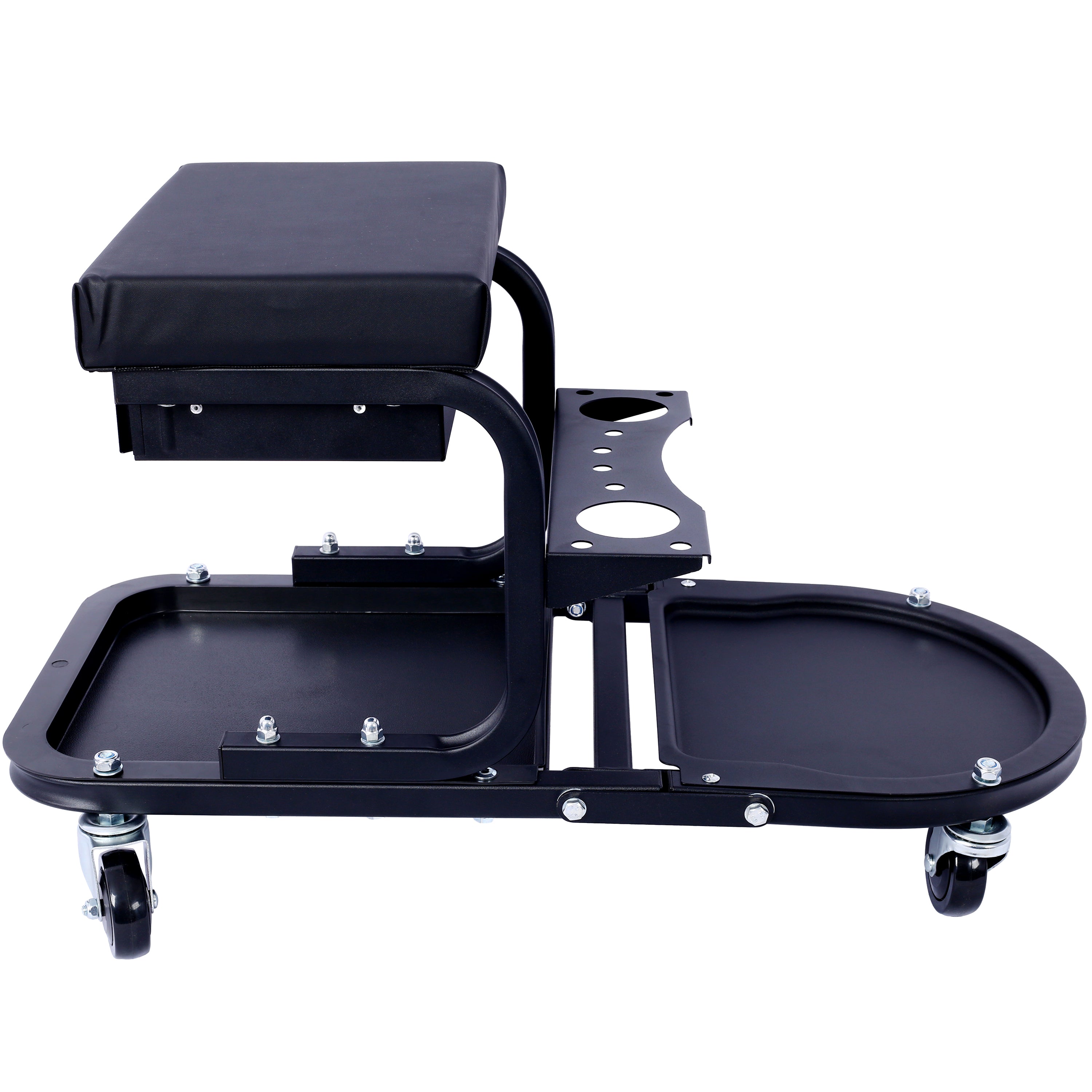 Ultimate Rolling Details and Multifunctional Car, 15'1/2 "x 8'3/4" x 18'1/2 "- Black